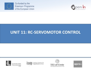 UNIT 11: RC-SERVOMOTOR CONTROL