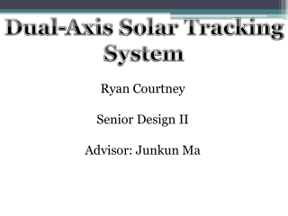 Dual-Axis Solar Tracking System