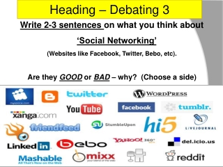 Heading – Debating 3