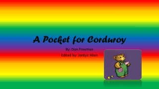 A Pocket for Corduroy