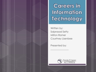 Careers in Information Technology