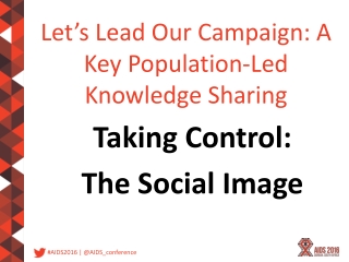 Let’s Lead Our Campaign: A Key Population-Led Knowledge Sharing