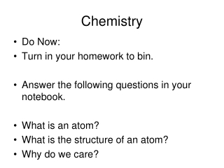 Chemistry