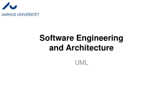 Software Engineering and Architecture