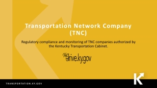 Transportation Network Company (TNC)