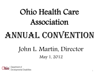 Ohio Health Care Association Annual Convention