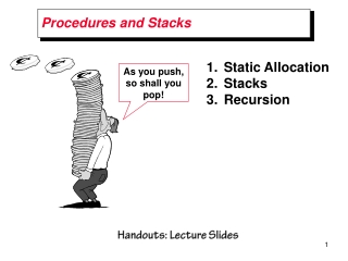Procedures and Stacks