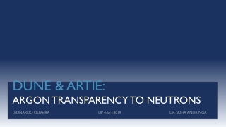 Dune &amp; ARTIE: Argon transparency to neutrons