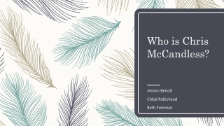 Who is Chris McCandless?