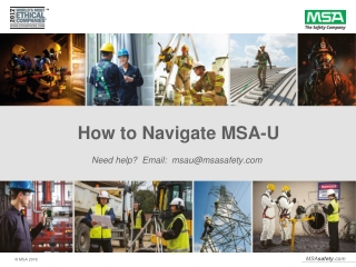 How to Navigate MSA-U