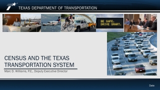 Census and the texas transportation system