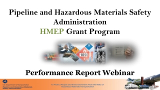 Pipeline and Hazardous Materials Safety Administration HMEP Grant Program