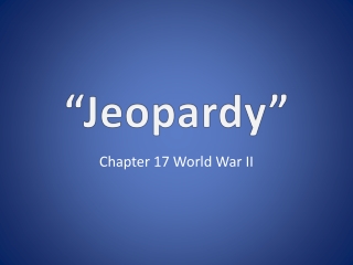 “Jeopardy”