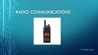 Radio Communications