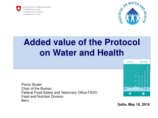 Added value of the Protocol on Water and Health