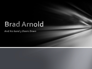 Brad Arnold