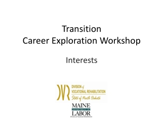 Transition Career Exploration Workshop