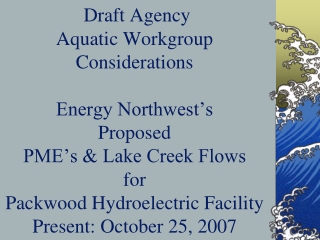 Agency Aquatic Work Group