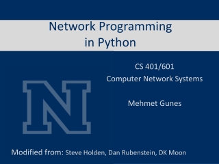 Network Programming in Python