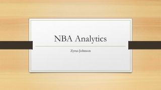 NBA Analytics
