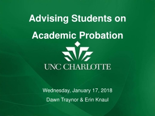 Advising Students on Academic Probation