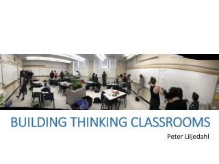 building thinking classrooms