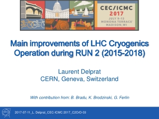 Main improvements of LHC Cryogenics Operation during RUN 2 (2015-2018)