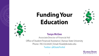 Funding Y our Education