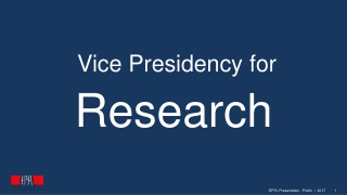  Vice Presidency for