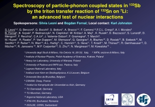 Spectroscopy of particle-phonon coupled states in 133 Sb