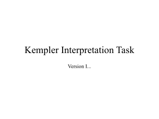 Kempler Interpretation Task