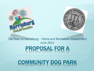 Proposal for a community dog park