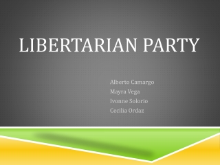 Libertarian Party