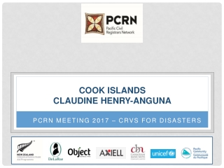 COOK ISLANDS Claudine henry- anguna