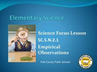 Elementary Science