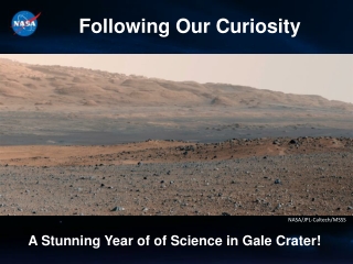 Following Our Curiosity