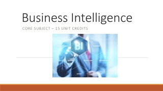 Business Intelligence