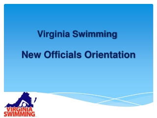 New Officials Orientation