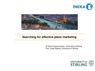 Searching for effective place marketing