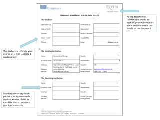 The study cycle refers to your degree level (see footnote 2 on document