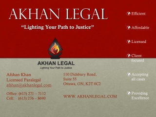 Akhan legal