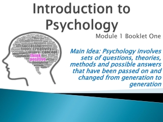 Introduction to Psychology