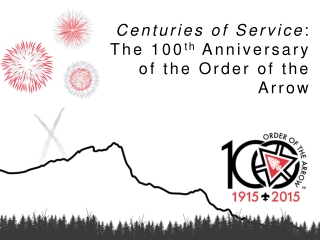 Centuries of Service : The 100 th Anniversary of the Order of the Arrow