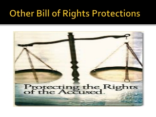 Other Bill of Rights Protections