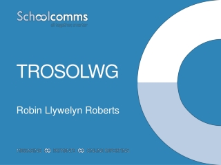 TROSOLWG Robin Llywelyn Roberts