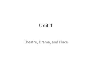 Unit 1