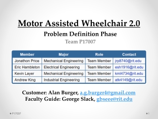 Motor Assisted Wheelchair 2.0