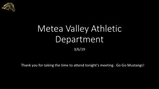 Metea Valley Athletic Department