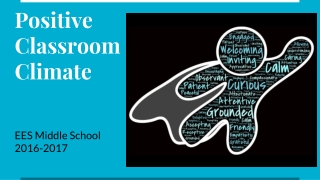 Positive Classroom Climate