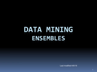 Data Mining Ensembles